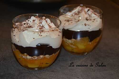 TRIFLES AUX ABRICOTS ET A LA MANGUE