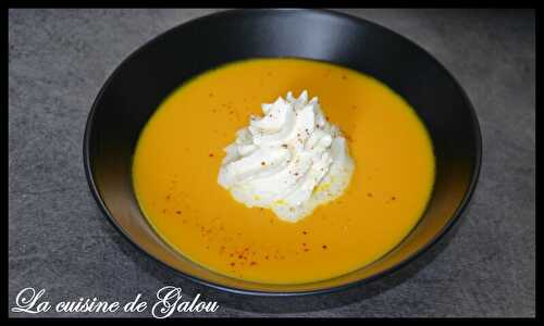 VELOUTE DE POTIMARRON