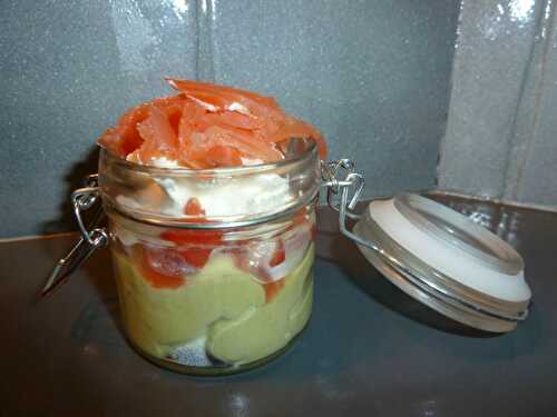 VERRINE AVOCAT SAUMON