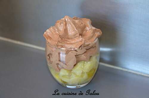 VERRINE BANANES - CHOCOLAT