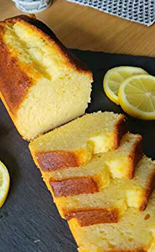 CAKE FONDANT AU CITRON