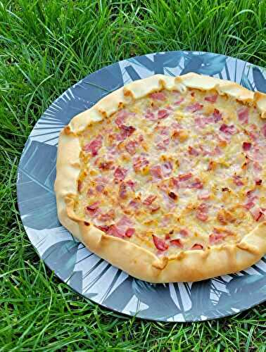 TARTE POIREAUX JAMBON BECHAMEL