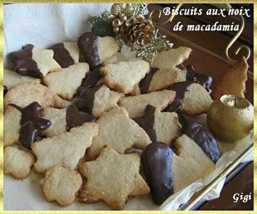 Biscuits aux noix de macadamia