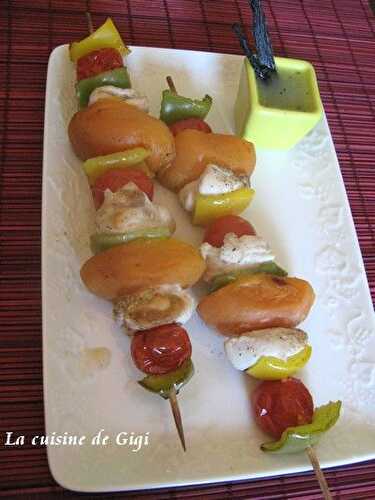 Brochettes de printemps WW