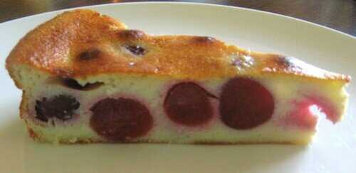 Clafoutis aux cerises de Guy Savoy