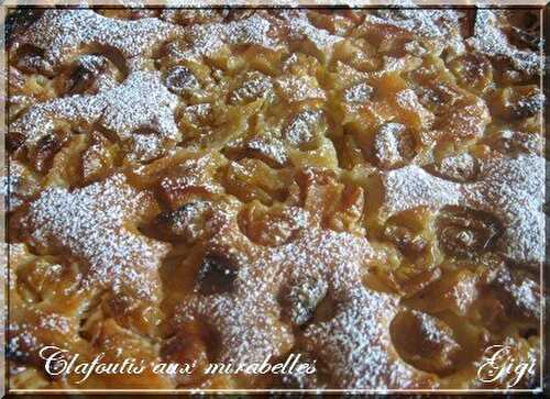 Clafoutis aux mirabelles