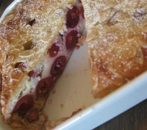 Clafoutis cerises-amandes