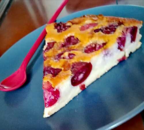 Clafoutis cerises amandes