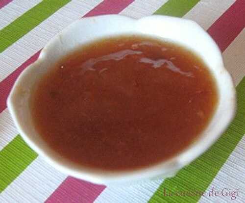 Confiture de brugnons