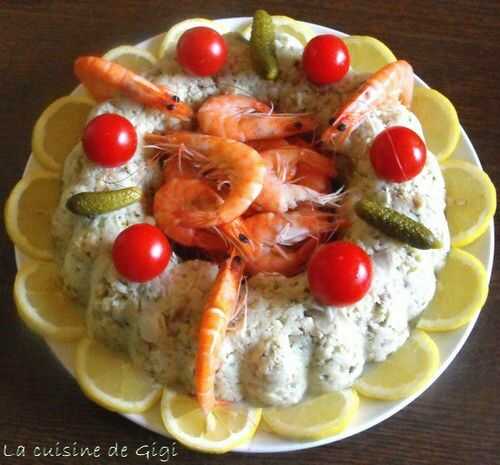 Couronne de poisson sauce ravigote (recette tupperware)