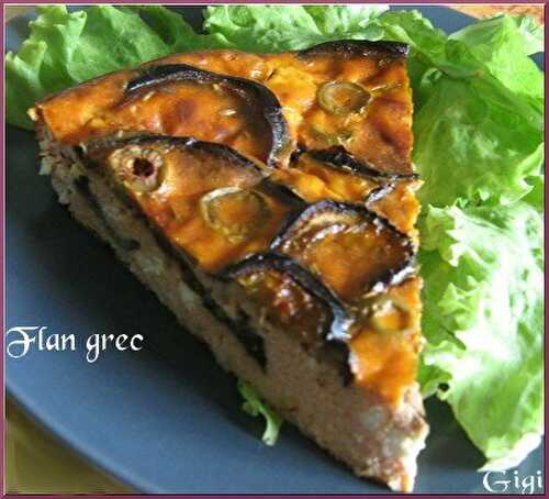 Flan grec