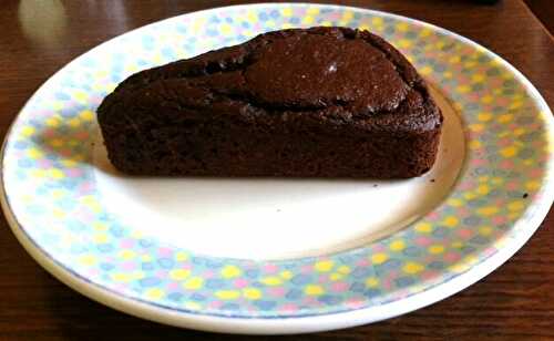 Gâteau au chocolat courgette WW