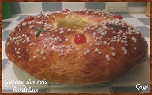 Gâteau des rois bordelais