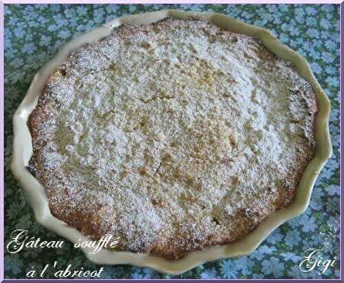 Gâteau soufflé à l'abricot