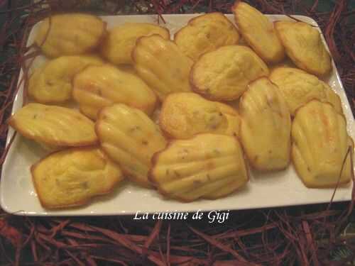 Madeleines au saumon fumé