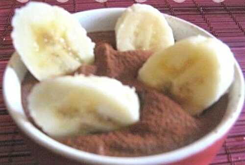 Mousse choco-banane