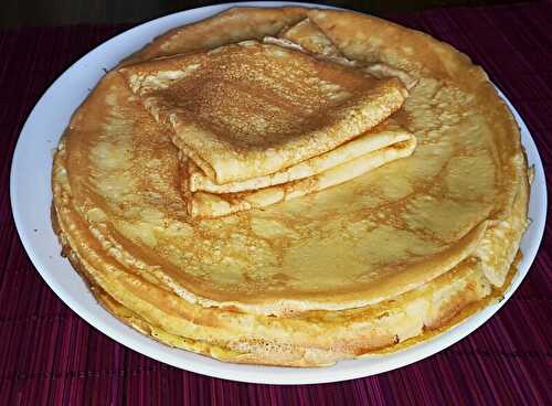 Pâte à crêpes sans gluten