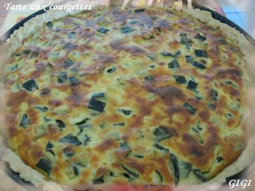 Tarte aux courgettes