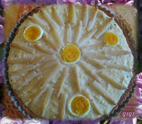 Tourte aux asperges