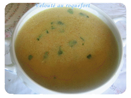 Velouté au roquefort