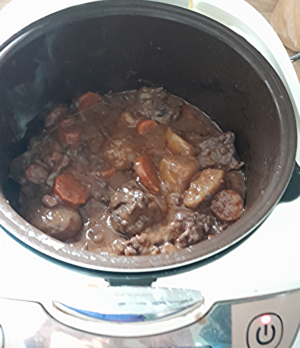 Boeuf bourguignon au multicuiseur 12 en 1