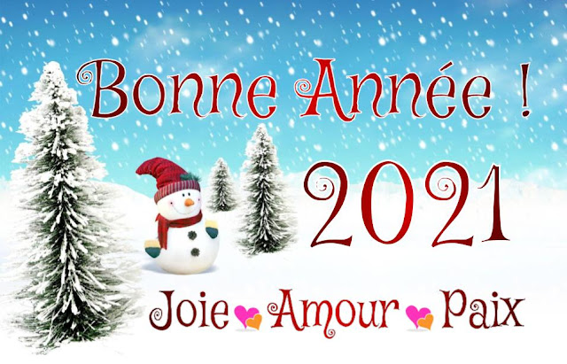 Bonne et heureuse année 2021