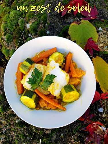 Cari de poisson aux cacahuètes