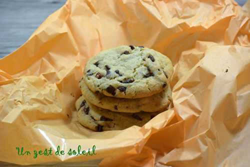 Cookies ultra moelleux avec des pépites de chocolat - La cuisine de Giulia