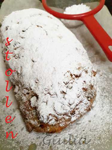 Stollen sans pâte d'amande