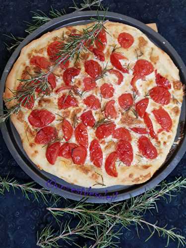 Tarte tomates ,gorgonzola mascarpone - La cuisine de Giulia