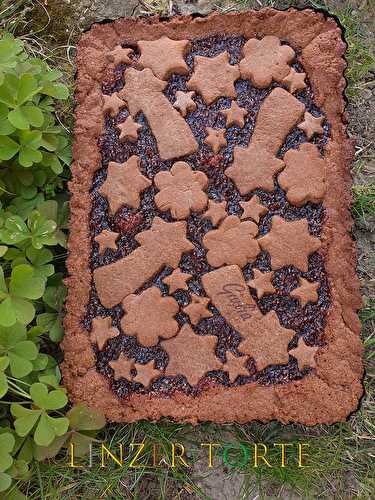 Tarte Linzer ou Linzer Torte  comme en Autriche