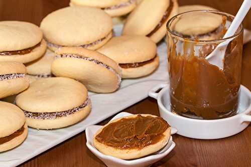 Alfajores, biscuits d'Argentine et dulce de leche