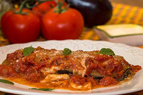 Aubergines à la Parmigiana