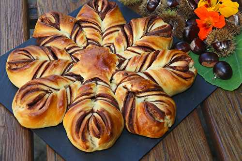 Brioche comme un flocon