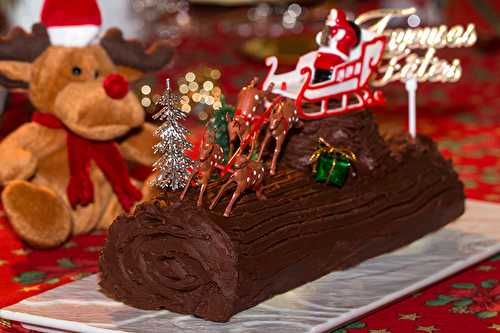 Bûche d'Antan aux épices de Noël