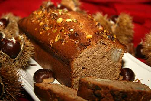 Cake à la farine de châtaignes