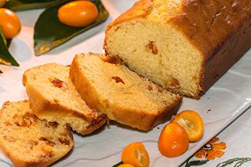 Cake aux kumquats confits