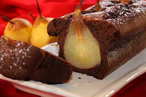 Cake poires chocolat