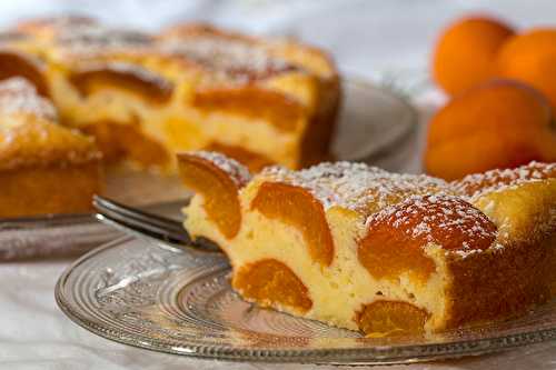 Clafoutis à la ricotta et aux abricots