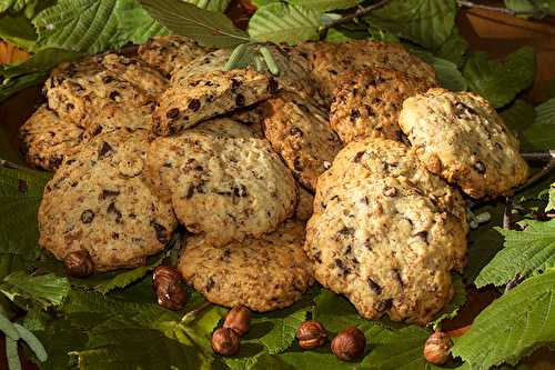 Cookies aux gavottes, noisettes torréfiées