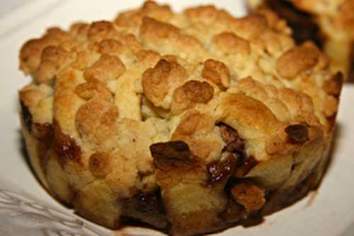 Crumble en cage pommes bananes