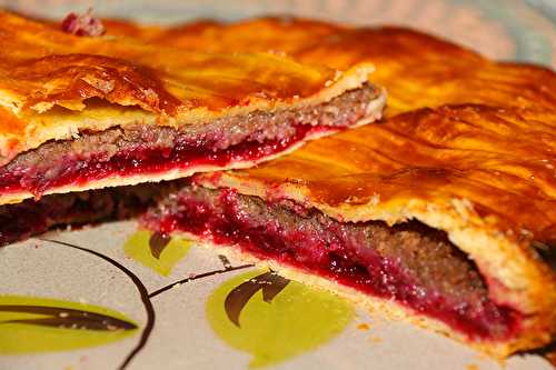 Galette des Rois, pacanes canneberges et sirop d'érable