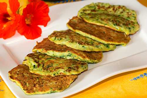 Galettes de courgettes