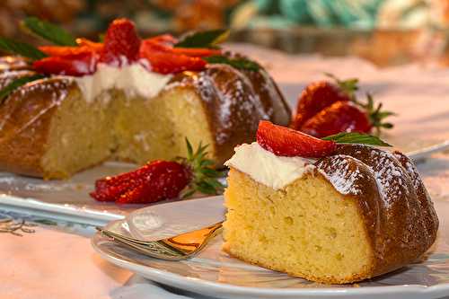 Gâteau moelleux au mascarpone