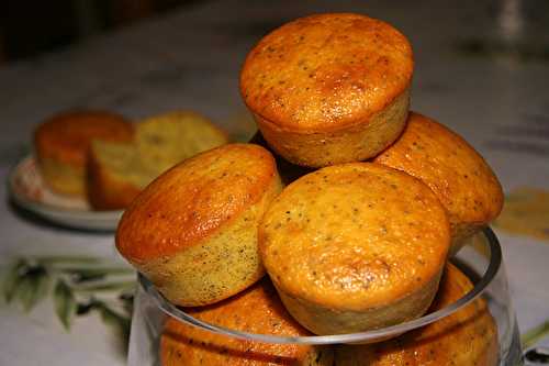 Les muffins au citron et pavot