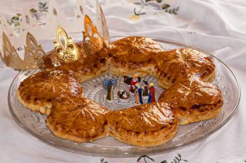 Mini-galettes des rois en couronne