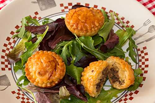 Mini-tourtes à la terrine faisan