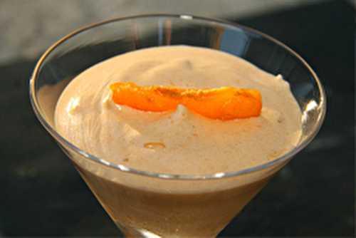 Mousse aux abricots