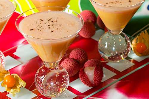 Mousse mangue litchi