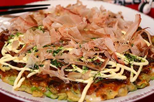 Okonomiyaki, , la galette pizza japonaise